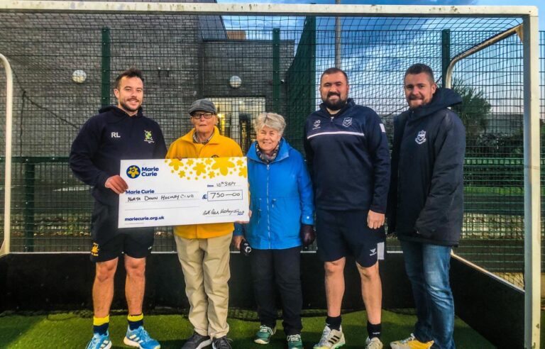 Hockey Rivals Come Together to Honour Brian Davis and Support Marie Curie